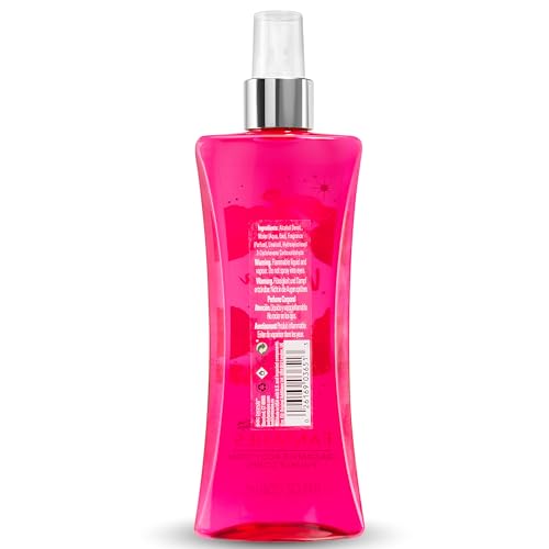 BODY FANTASIES SIGNATURE Fragrance Body Spray, Pink Vanilla Kiss Fantasy, 8 Fluid Ounce (BF44)