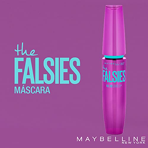 Maybelline Volum' Express The Falsies Waterproof Mascara, Volumizing and Separating Make Up Formula, Very Black, 1 Count