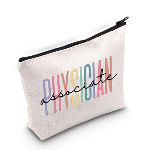 BLUPARK Physician Associate Cosmetic Bag Physician Assistant Gifts for Women Physician Assistant Survival Zipper Makeup Bag for PA Nurse Gift(Physician Associate)