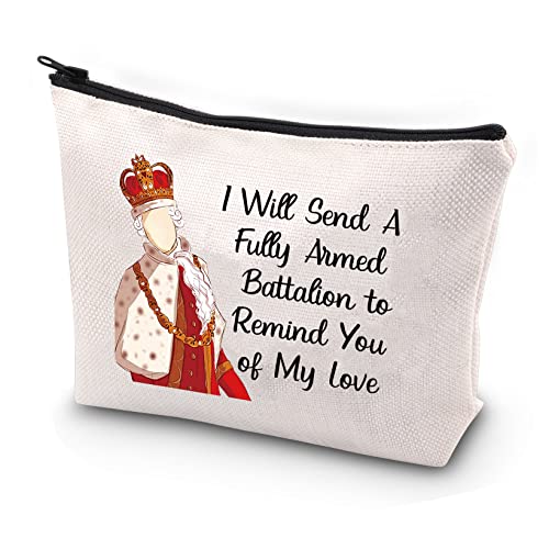 JYTAPP Hamilton Musical Broadway Makeup Bag Hamilton Gift Hamilton Fans Gift I Will Send A Fully Armed Battalion to Remind You of My Love Cosmetic Bag