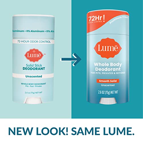 Lume Smooth Solid Stick - 2.6 Ounce (Unscented)