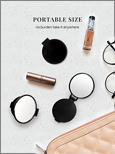 Getinbulk Compact Mirror Bulk, Round Makeup Mirror for Purse, Set of 24 (12-Color)