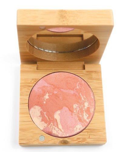 Antonym Cosmetics Baked Blush for Cheeks Face Powder Makeup Wrinkle Defying Minimize Fine Lines Pores Mattifying Sun Kissed Tan Contour (Peach)