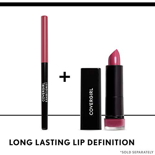 COVERGIRL Exhibitionist Lipstick Cream, Dulce de Leche 225, Lipstick Tube 0.123 OZ (3.5 g)