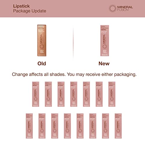 Mineral Fusion Lipstick, Nude, 0.13 Ounce