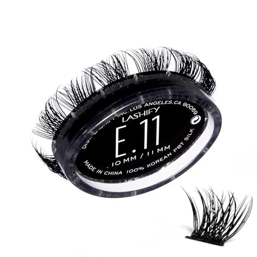 Lashify Extreme 10mm Gossamer DIY Eyelash Extensions Refill, Black, Easy False Lashes To Add Tremendous Volume