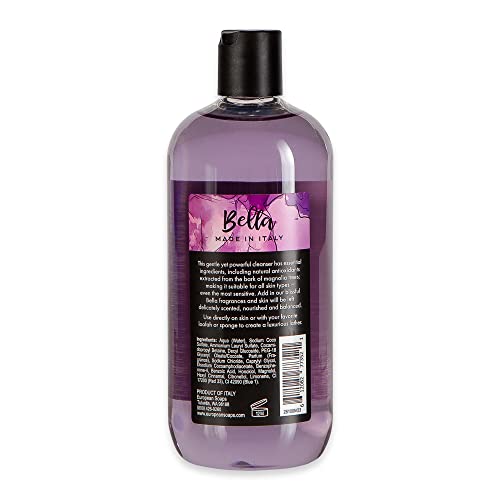 Via Mercato Bella Collection, Hydrates & Invigorates, Shower Gel, 500 ML, No. 3 - Black Currant & Orange Blossoms