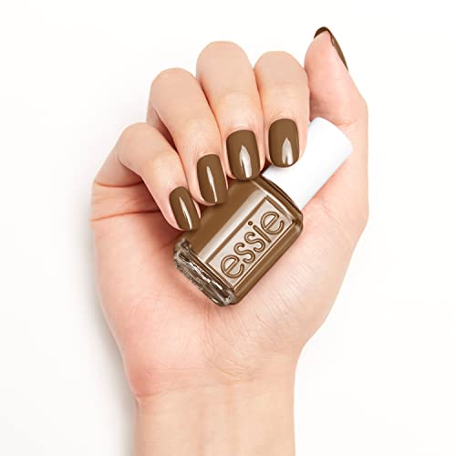 essie Nail Polish, Cream Finish, Off The Grid, Warm Brown, 8-Free Vegan, 0.46 fl oz (Pack of 2)