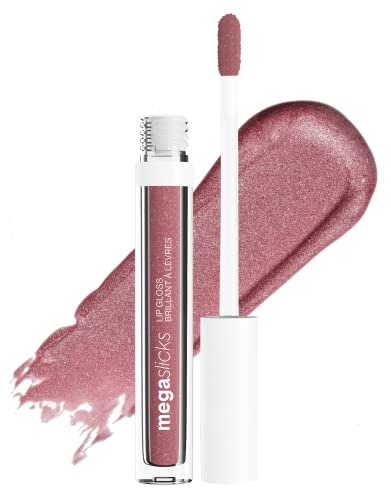 wet n wild Mega Slicks Lip Gloss | Long Lasting | Hyaluronic Acid | High Shine | Red Past Curfew