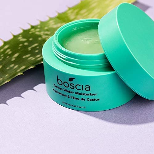 BOSCIA - Luminizing Charcoal Mask, Indigo Eye Cream, & Cactus Water Moisturizer - Vegan, Cruelty-Free, Natural Skin Care - Bundle