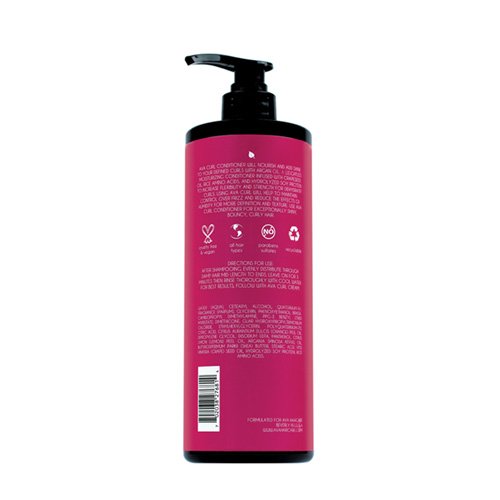 Ava Haircare - Curl Conditioner - Vegan, Sulphate Free, Paraben Free, Cruelty Free - Conditioner For Curly Hair (32oz)