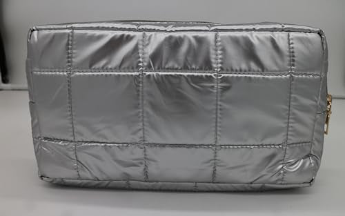 STRAID Puffy Cosmetic Bag (SILVER)