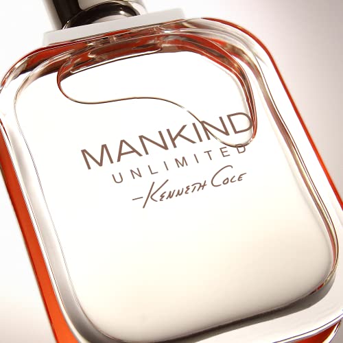 Kenneth Cole Mankind Unlimited Eau de Toilette Cologne for Men, 3.4 Fl Oz