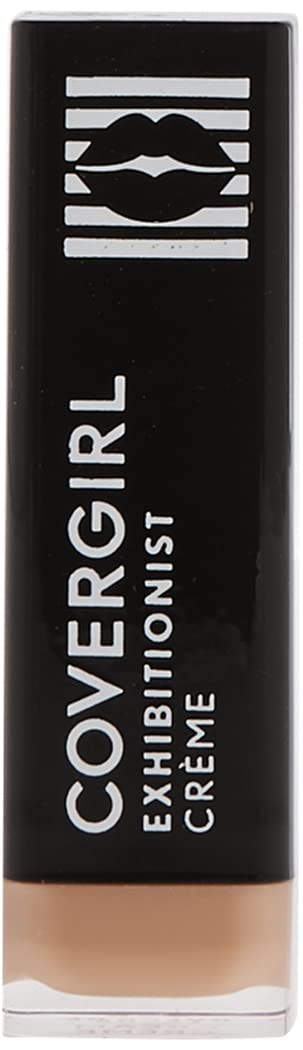 COVERGIRL Exhibitionist Lipstick Cream, Dulce de Leche 225, Lipstick Tube 0.123 OZ (3.5 g)