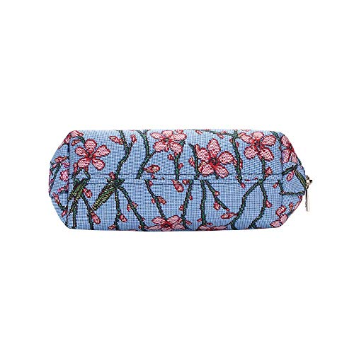 Signare Tapestry Cosmetic Bag Toiletry Makeup Bag for Women With Playful Puppy Dog Design (COSM-PUPPY)