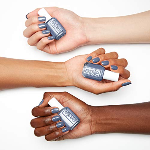 Essie Salon-Quality Nail Polish, 8-Free Vegan, Cool Muted Blue, From A To Zzz, 0.46 fl oz (Pack of 2)