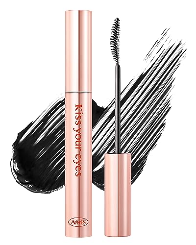 AMTS x Webtoon True Beauty, Natural Lengthening Black Mascara Volume and Length, Tubing Mascara Waterproof, Lash Extension, No Smudge, No Flaking, Korean Makeup Kbeauty Kdrama