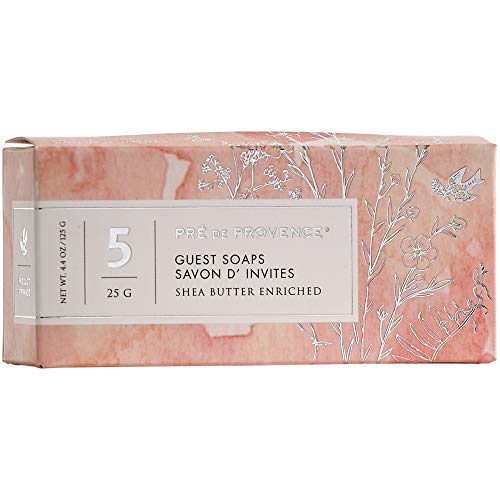 Pre de Provence Luxury Box of Guest Gift Soap (Set of 5) - White Gardenia