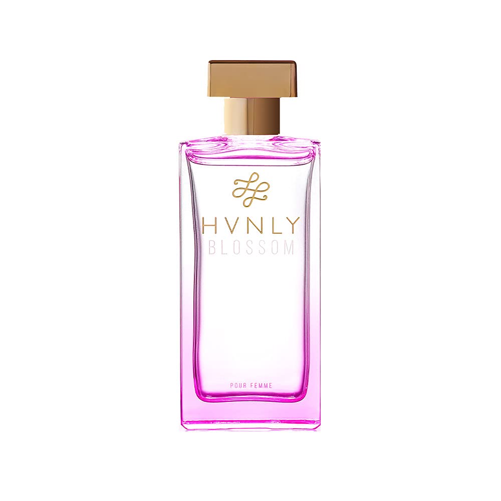 HVNLY Blossom Eau De Parfum For Women | Long Lasting Premium Floral Perfume With Notes Of Bergamot, Pink Peppercorn, Patchouli | Best For Office Wear, Day Wear | 3.4 oz (Pack of 1)