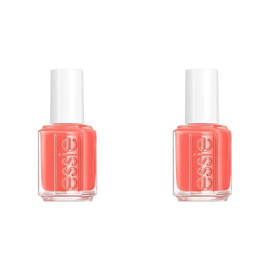 essie Nail Polish Limited Edition Winter 2021 Collection, Bright Coral, Don't Kid Yourself, 0.46 Ounce (Pack of 2)