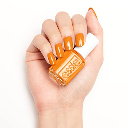 essie nail polish, Break It Sundown, summer 2022 collection, vibrant orange, 8-free vegan, 0.46 fl oz (Pack of 2)