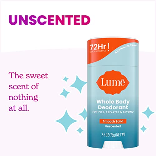 Lume Smooth Solid Stick - 2.6 Ounce (Unscented)