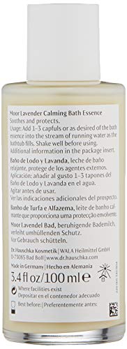 Dr. Hauschka Moor Lavender Calming Bath Essence, 3.4 Fl Oz