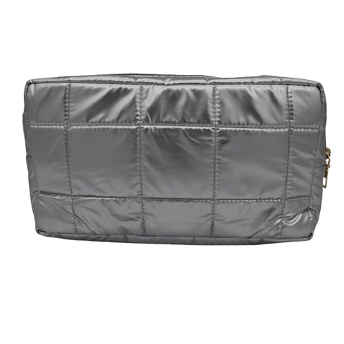 STRAID Puffy Cosmetic Bag (SILVER)