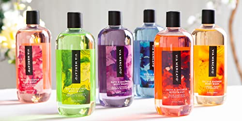 Via Mercato Bella Collection, Hydrates & Invigorates, Shower Gel, 500 ML, No. 3 - Black Currant & Orange Blossoms