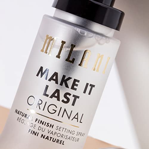 Milani Make It Last Original - Natural Finish Setting SPray - 3-in-1 Setting Spray and Primer- Prime + Correct + Set - Makeup Finishing Spray and Primer - Long Lasting Makeup Primer and Spray - 2 Pack