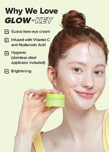 I DEW CARE 2 To Glow Korean Nourishing Vitamin C Duo - Glow Easy and Glow Key | Vitamin C Lip Oil, Eye Cream, Brightening, Gift Box Included, Glass Skin Look, Korean Skincare