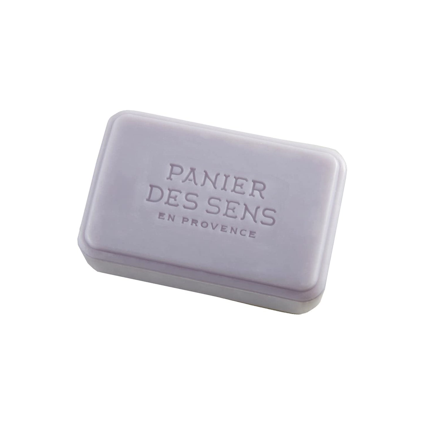 Panier des Sens Lavender Shea butter natural bar soap, bath & body soap bars - Made in France 95% natural - 2 bars, 7oz/200g each