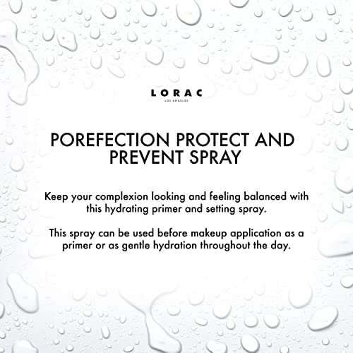 LORAC POREfection Protect and Prevent Spray | Primer & Setting Spray | Moisturizing