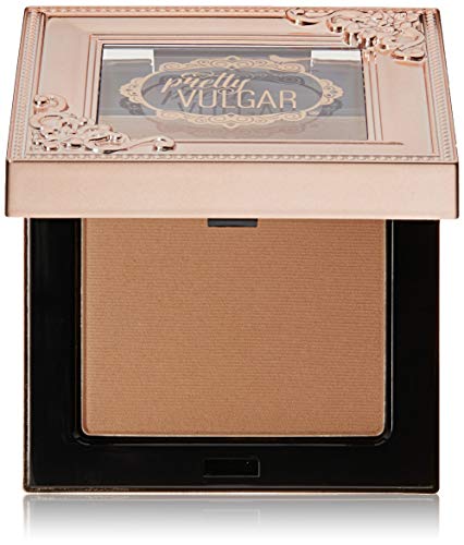 Pretty Vulgar Bronzed B Powder Bronzer, Highly-Pigmented, Smooth, Matte Bronzing Face Powder, Vegan, Gluten-Free & Cruelty-Free, Sun Of A B, 5.7g / 0.2 Oz.