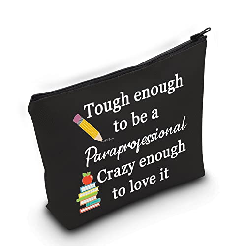 ZJXHPO Paraprofessional Survival Kit Paraprofessional Appreciation Gift Touch Enough To Be a Paraprofessional Crazy Enough To Love It (BL Touch PARA)