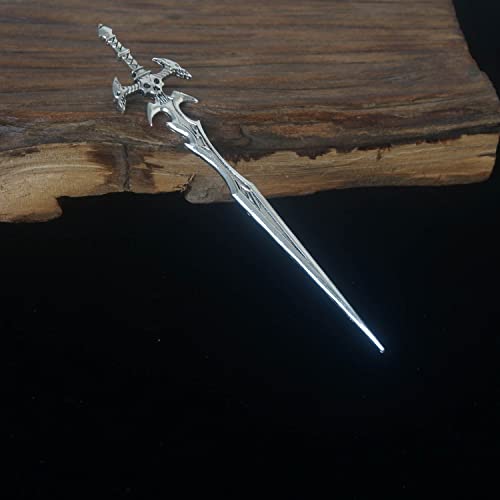 Sword Sword Hair Pin Sword Stick Pagan Amulet Spirit Hair Jewelry For Women (03)