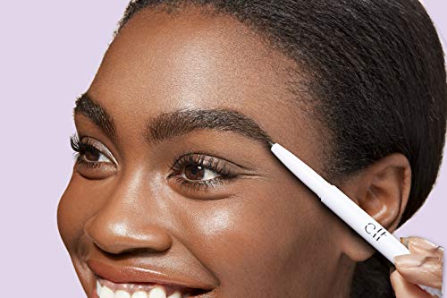 e.l.f. Instant Lift Brow Pencil, Dual-Sided, Precise, Fine Tip, Shapes, Defines, Fills Brows, Contours, Combs, Tames, Auburn, 0.006 Oz