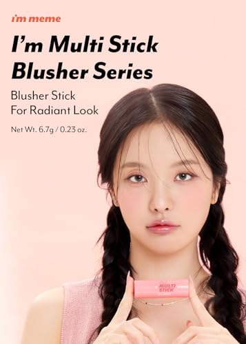 I'M MEME I'm Multi Stick | Blusher Stick for Face | Easy Blending Matte Finish Formula Suitable for Beginners | Blusher 005 Bliss Mauve