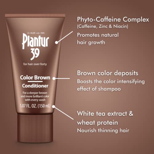 Plantur 39 Conditioner for Colored, Stressed Hair, 5.07 fl oz