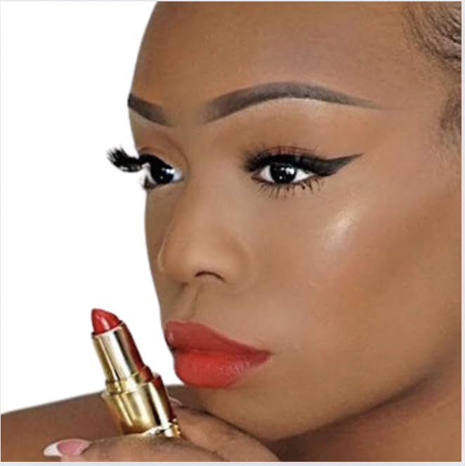 Hickey Lipstick Mile High Perfect Red Organic Refillable Lipstick - Moisturizing & Long Lasting, Gluten Free, HIghly Pigmented & Cruelty Free Lipstick - Vegan - luxe finish