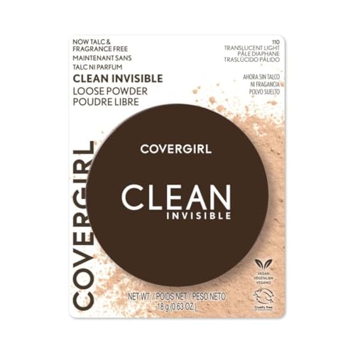 COVERGIRL Professional Loose Finishing Powder, Translucent Light Tone, 0.7 Ounce , 2 Count