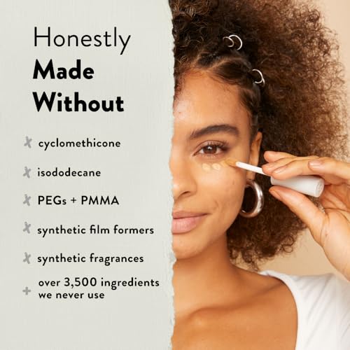 Honest Beauty Fresh Flex Concealer with Niacinamide + Vitamin E + Hyaluronic Acid | Vegan + Cruelty free | Maple, 0.17 fl oz