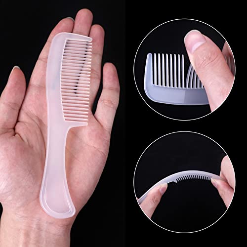 Hipruict Combs Individually Wrapped, 30 Pack Disposable Combs Bulk, Sturdy Thick Travel Comb Bulk, Combs in Bulk for Homeless, Suitable for Home, Hotel, Travel, Charity (30 PACK)