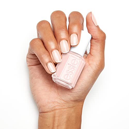 essie Salon-Quality Nail Polish, 8-Free Vegan, Sheer Pale Pink, Ballet Slippers, 0.46 fl oz (Pack of 2)