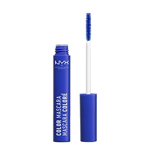 NYX Professional Makeup Color Mascara, Blue, 0.32 Ounce