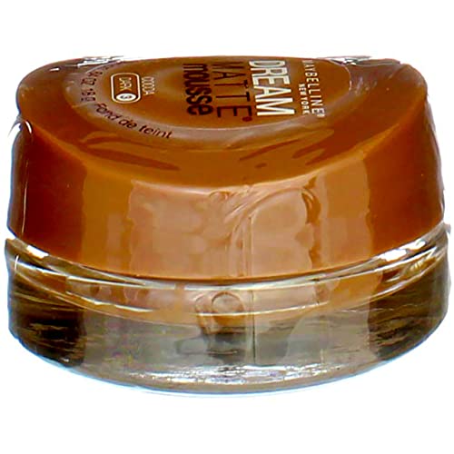 Maybelline Dream Matte Mousse Foundation, Cocoa, Dark [3], 0.64 oz (Pack of 2)