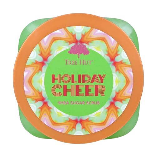 Tree Hut Holiday Cheer Shea Sugar Scrub, 18 Ounces