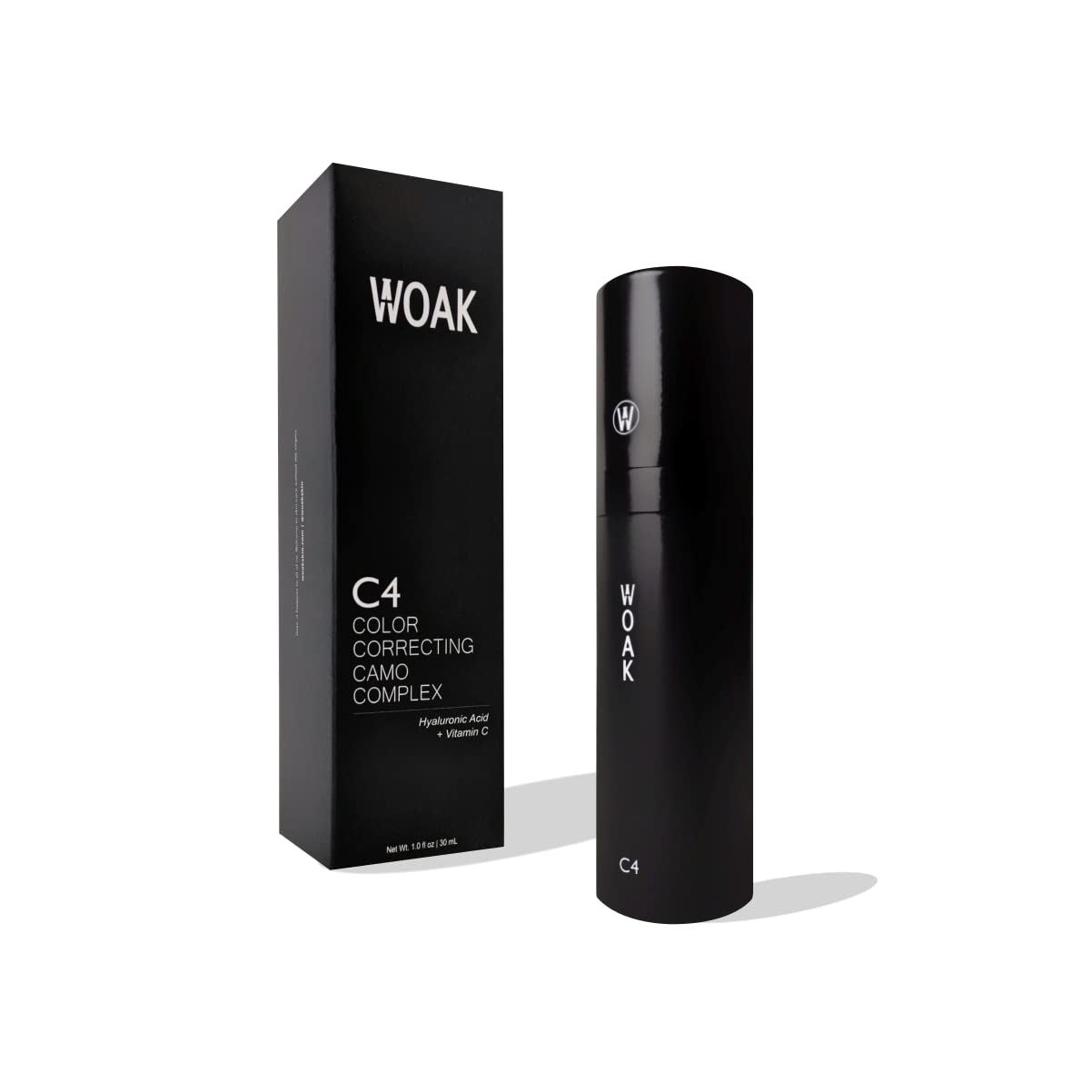 WOAK C4 – Men's Tinted Moisturizer BB CC Cream Foundation – Color Correcting Camo Complex – Hybrid Skin Care (Medium)