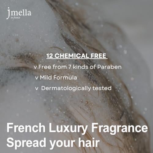 jmella in France Lime and Basil Conditioner 16.9 floz with Luxury fragrance- 12 Chemical Free (Paraben free)- Strawberry Leaf Extract-17 types of amino acid complex