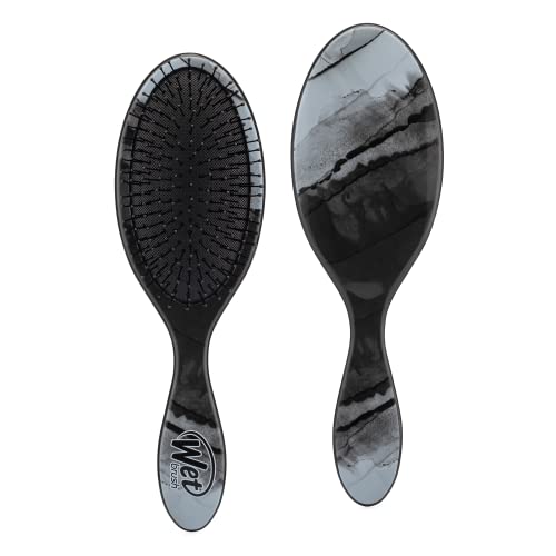 Wet Brush Original Detangler Hair Brush, Gravel - All Hair Types - Ultra-Soft IntelliFlex Detangler Bristles Glide Through Tangles with Ease - Pain-Free Comb for Men & Women